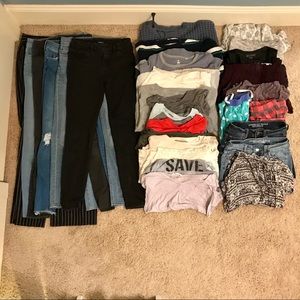 MY ENTIRE CLOSET (29 ITEMS)